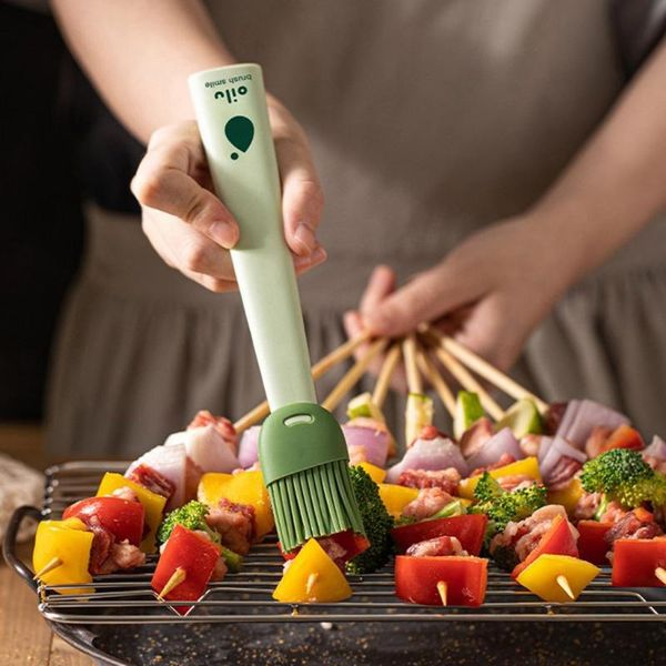 tools & accessories silicone and pp material barbecue brush cooking bbq heat resistant oil brushes kitchens bar cake baking grilling gadgets
tools & accessories silicone and pp material barbecue brush cooking bbq heat resistant oil brushes kitchens bar cake baking grilling gadgets