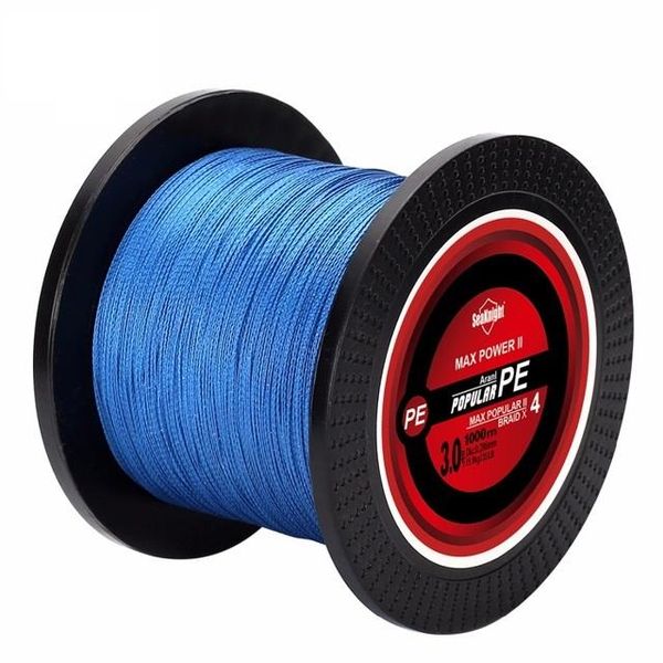 seaknight tp pe fishing line 1000m braided fishing line 8-80lb multifilament cord thread
seaknight tp pe fishing line 1000m braided fishing line 8-80lb multifilament cord thread