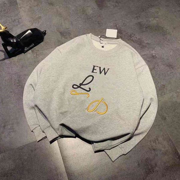 autumn new fashion luojia line embroidery casual loose thin men's and women's same style couple's sweater, Black
autumn new fashion luojia line embroidery casual loose thin men's and women's same style couple's sweater, Black