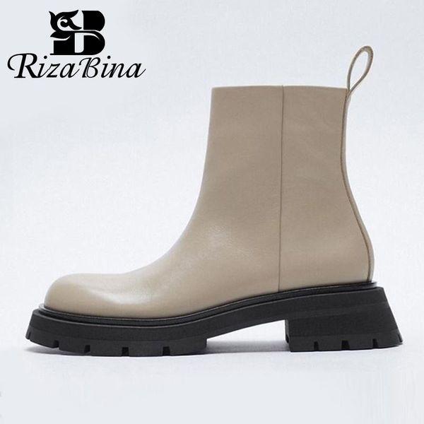 boots rizabina size 35-42 women ankle real leather fashion platform winter warm shoes for woman fur short lady footwear, Black
boots rizabina size 35-42 women ankle real leather fashion platform winter warm shoes for woman fur short lady footwear, Black