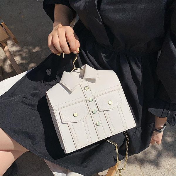 shoulder bags women bag fashion pu flap chains clothes shaped crossbody funny purse for 2021 handbags street style
shoulder bags women bag fashion pu flap chains clothes shaped crossbody funny purse for 2021 handbags street style