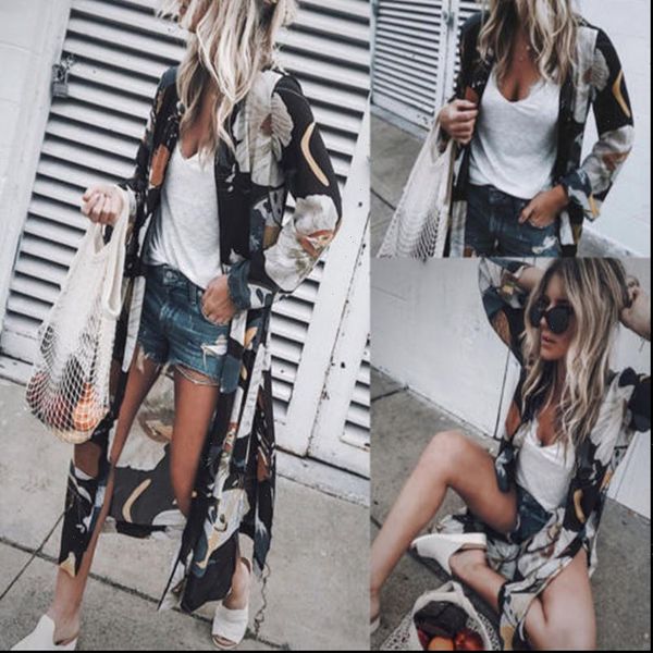 2021 women fashion blouse summer ladies boho beach bikini maxi cover up lace kimono print chiffon kimono cardigan four, White
2021 women fashion blouse summer ladies boho beach bikini maxi cover up lace kimono print chiffon kimono cardigan four, White