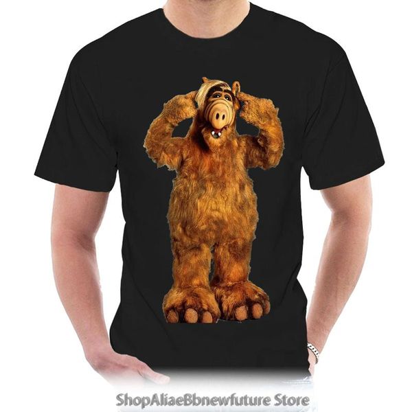 men's t-shirts t shirt alf 8048y, White;black
men's t-shirts t shirt alf 8048y, White;black