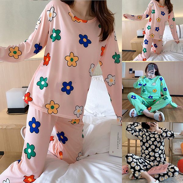 2021 sleeve printing polyester set of women's pajamas long pants pyjamas 66q6, Black;red
2021 sleeve printing polyester set of women's pajamas long pants pyjamas 66q6, Black;red