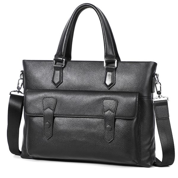 briefcase fashion leather men's bag leisure portable single shoulder messenger computer
briefcase fashion leather men's bag leisure portable single shoulder messenger computer