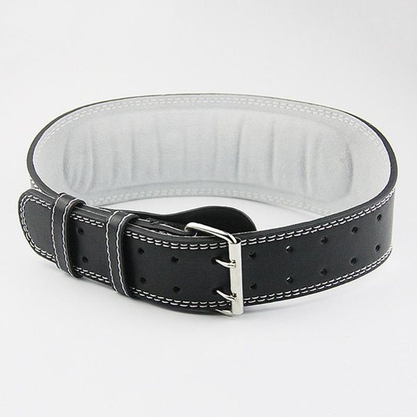 1pc pu weight lifting power training belt back support gym bodybuilding 110cm - size (black), Black;gray
1pc pu weight lifting power training belt back support gym bodybuilding 110cm - size (black), Black;gray
