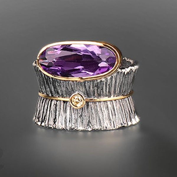 wedding rings fashion jewelry hyperbole personality big purple crystal for women vintage thai silver luxury two-tone, Slivery;golden
wedding rings fashion jewelry hyperbole personality big purple crystal for women vintage thai silver luxury two-tone, Slivery;golden