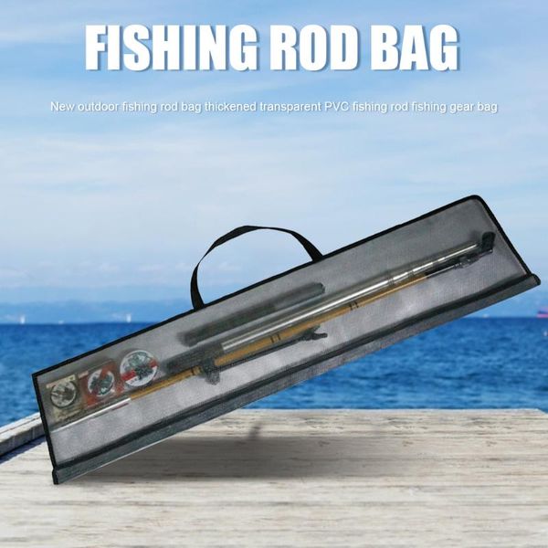 fishing accessories transparent rod storage bag pvc pole bait tackle tool case outdoor pouch
fishing accessories transparent rod storage bag pvc pole bait tackle tool case outdoor pouch