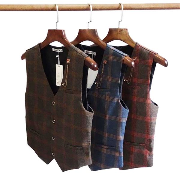 fashion men's british gentleman retro suit vest korean version casual slim wedding waistcoat office clothes plus size 210923, Black;white
fashion men's british gentleman retro suit vest korean version casual slim wedding waistcoat office clothes plus size 210923, Black;white