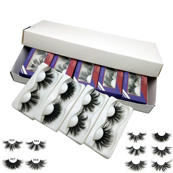 25mm 5d 8d mink eyelash eye makeup false lashes soft natural thick fake eyelashes extension 50 pairs dhl
25mm 5d 8d mink eyelash eye makeup false lashes soft natural thick fake eyelashes extension 50 pairs dhl