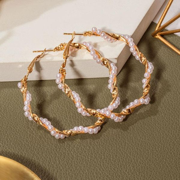 dangle & chandelier korea plain gold color metal pearl hoop earrings 2021 fashion party big circle hoops statement for women jewelry, Silver
dangle & chandelier korea plain gold color metal pearl hoop earrings 2021 fashion party big circle hoops statement for women jewelry, Silver
