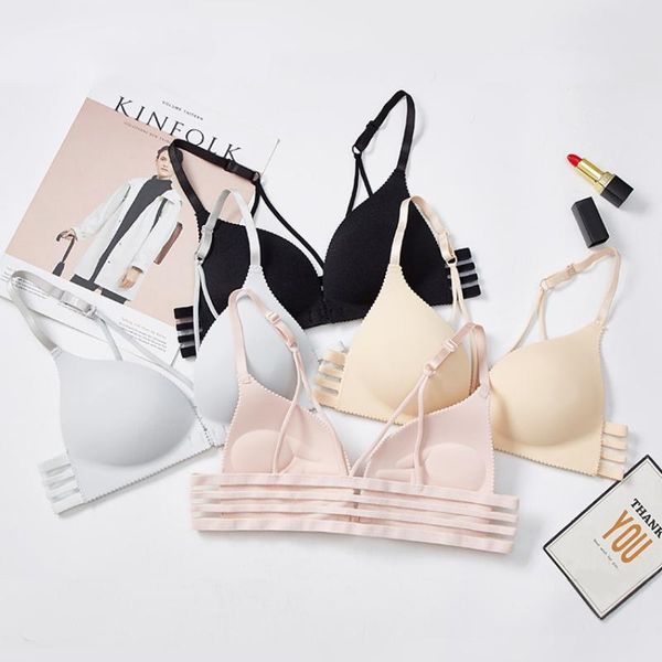 fashion striped lace bras adjustable wire bras push up front buckle women bra, Red;black
fashion striped lace bras adjustable wire bras push up front buckle women bra, Red;black