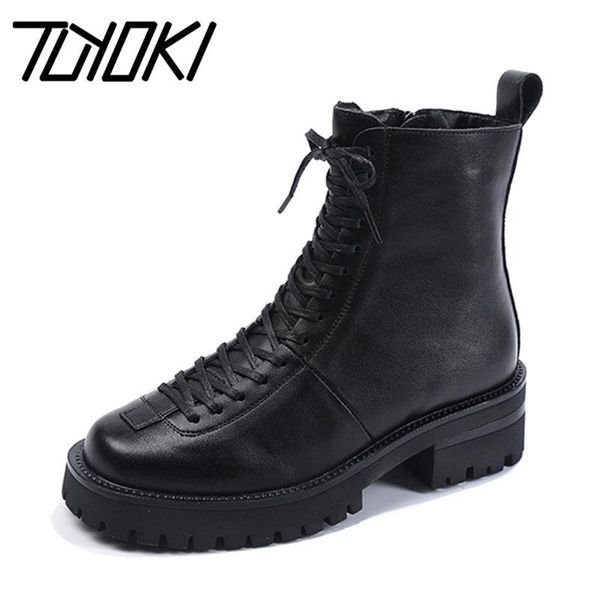 boots tuyoki women ankle real leather cross strap warm fashion platform high heel winter shoes woman zip footwear size 35-39, Black
boots tuyoki women ankle real leather cross strap warm fashion platform high heel winter shoes woman zip footwear size 35-39, Black