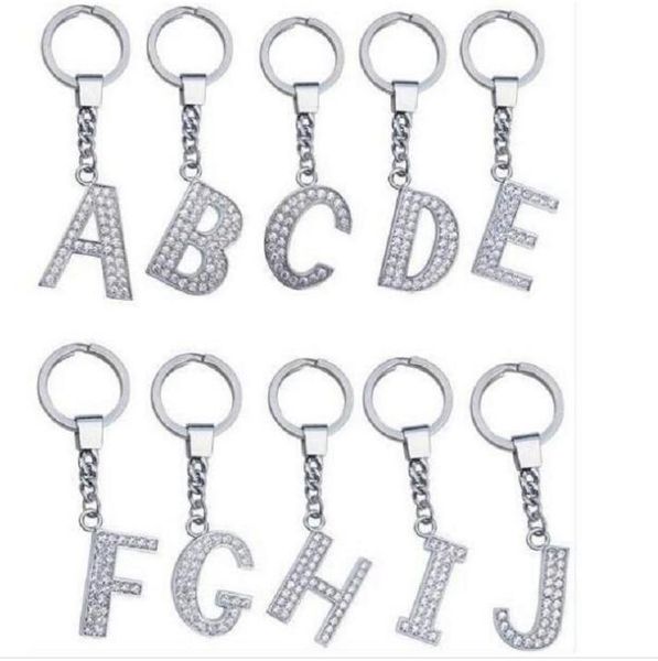 2021 26 a z crystal english letters initial keychain key rings holders bag pendant charm fashion jewelry gift drop shipping, Silver
2021 26 a z crystal english letters initial keychain key rings holders bag pendant charm fashion jewelry gift drop shipping, Silver