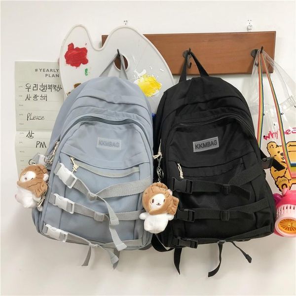 backpack harajuku fashion women's 2021 nylon waterproof student schoolbag large capacity light travel bags
backpack harajuku fashion women's 2021 nylon waterproof student schoolbag large capacity light travel bags