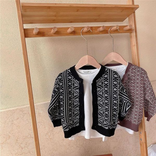 pullover children's sweater 2021 spring boys and girls jacquard cardigan baby personality coat kids knitted, Blue
pullover children's sweater 2021 spring boys and girls jacquard cardigan baby personality coat kids knitted, Blue
