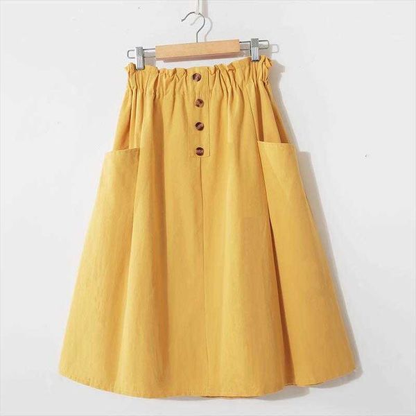 casual style formal women skirts a line pleated pockets buttons high waist streetwear everyday for work, Black
casual style formal women skirts a line pleated pockets buttons high waist streetwear everyday for work, Black