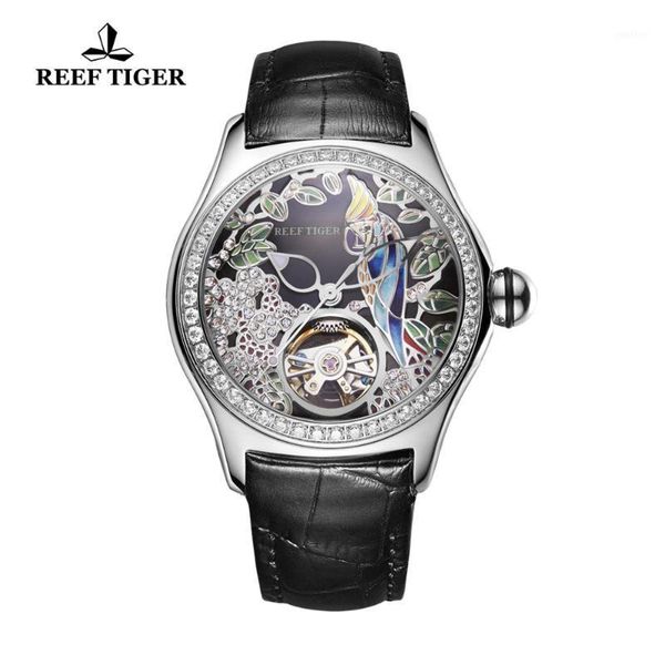 wristwatches 2021 reef tiger/rt brand fashion watches for women leather band steel watch automatic tourbillon rga7105, Slivery;brown
wristwatches 2021 reef tiger/rt brand fashion watches for women leather band steel watch automatic tourbillon rga7105, Slivery;brown