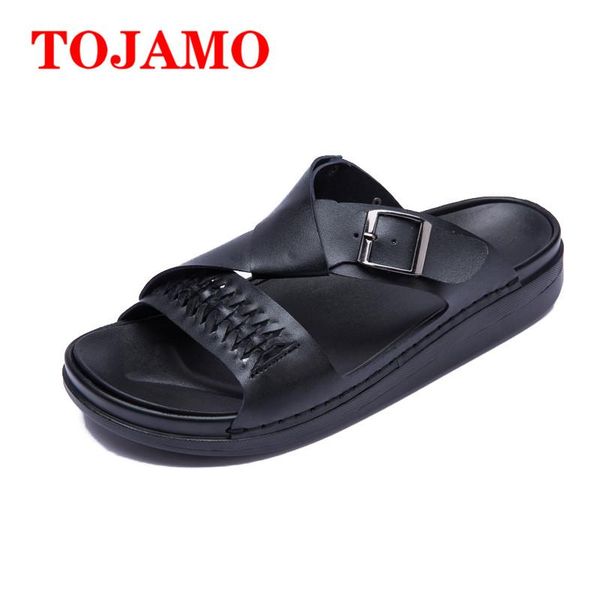 slippers tojamo comfortable men's flip flops men casual light beach shoes flat slides zapatillas hombre, Black
slippers tojamo comfortable men's flip flops men casual light beach shoes flat slides zapatillas hombre, Black