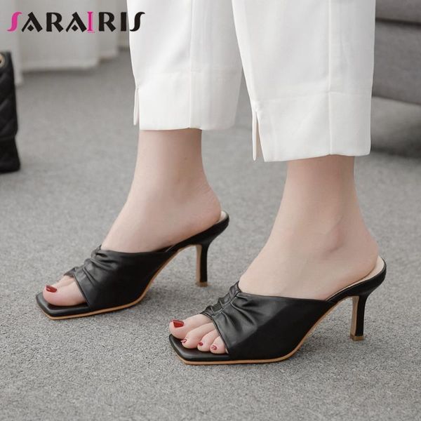 dress shoes sarairis female 2021 designer pumps solid slip on high heels women summer open toe party woman, Black
dress shoes sarairis female 2021 designer pumps solid slip on high heels women summer open toe party woman, Black