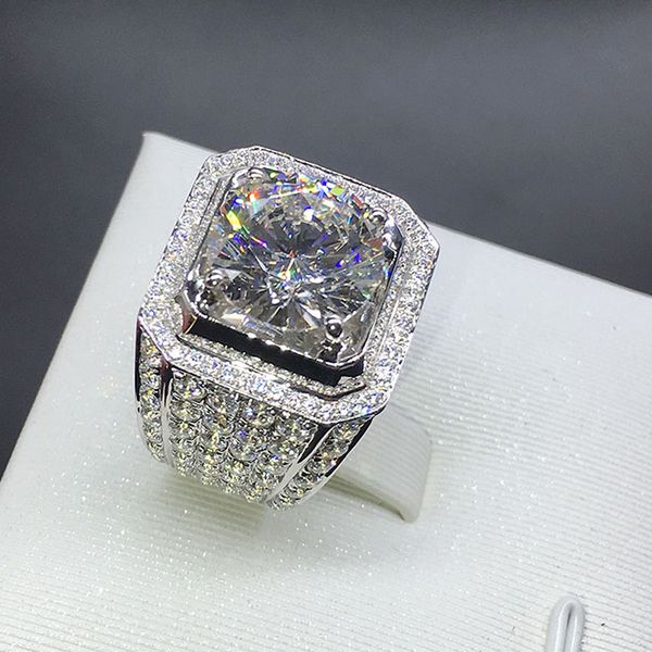 new fashionmicro pave cz wedding rings engagement hip hop bling cool street men bling iced out cz ring, Silver
new fashionmicro pave cz wedding rings engagement hip hop bling cool street men bling iced out cz ring, Silver