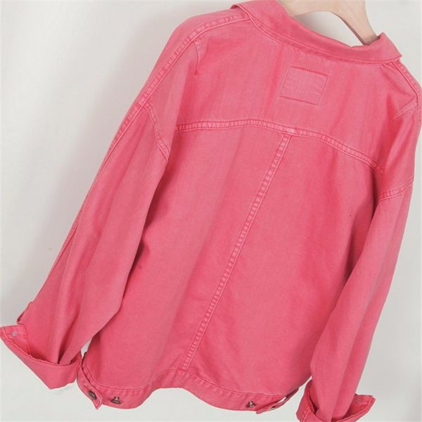 fashion pink denim coat women autumn oversized loose batwing sleeve jeans jacket female casual outerwear chaqueta mujer b98b, Black;brown
fashion pink denim coat women autumn oversized loose batwing sleeve jeans jacket female casual outerwear chaqueta mujer b98b, Black;brown