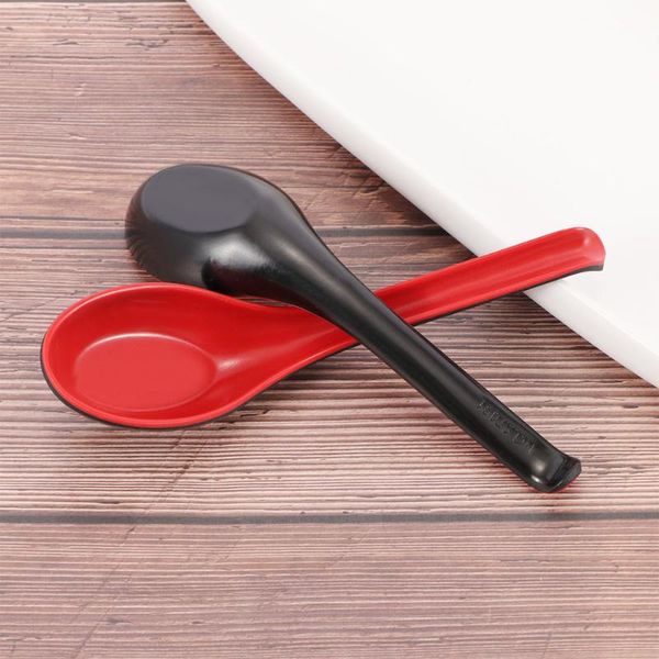 spoons black red plastic spoon home flatware porridge bowl chinese dinner japanese soup for restaurant kitchen tools
spoons black red plastic spoon home flatware porridge bowl chinese dinner japanese soup for restaurant kitchen tools