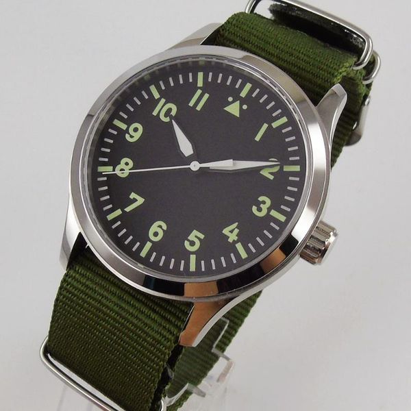wristwatches 42mm sterile dial watch sapphire glass military men automatic sport design mechanical mens, Slivery;brown
wristwatches 42mm sterile dial watch sapphire glass military men automatic sport design mechanical mens, Slivery;brown