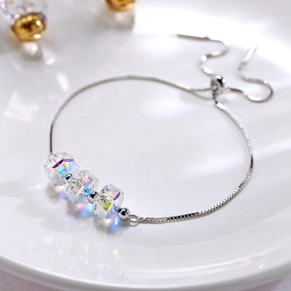 link, chain all-matched women bracelets simple adjustable rhinestone beads bangle silver plated bracelet jewelry accessory, Black
link, chain all-matched women bracelets simple adjustable rhinestone beads bangle silver plated bracelet jewelry accessory, Black