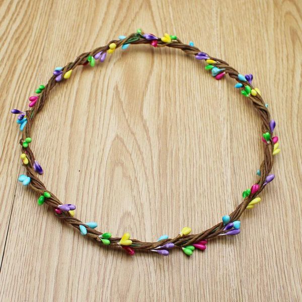 5pcs/lot women artificial berry rattan hairbands garlands rainbow wreath bride hair accessories for wedding decorations
5pcs/lot women artificial berry rattan hairbands garlands rainbow wreath bride hair accessories for wedding decorations