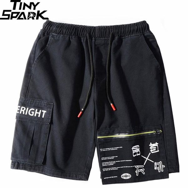 men 2021 hip hop cargo shorts streetwear chinese kanji harajuku jogger shorts summer hiphop track short sweatpant zipper pockets, White;black
men 2021 hip hop cargo shorts streetwear chinese kanji harajuku jogger shorts summer hiphop track short sweatpant zipper pockets, White;black