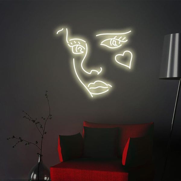 other event & party supplies "girl face" neon sign custom light led pink home room wall decoration ins shop decor
other event & party supplies "girl face" neon sign custom light led pink home room wall decoration ins shop decor