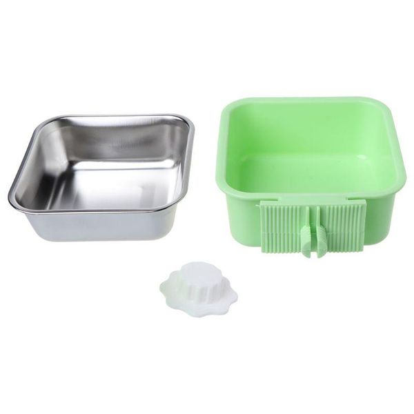 1 set pet feeder cats dogs bowl stainless steel dog cage hanging fixed pets basin drop shipping
1 set pet feeder cats dogs bowl stainless steel dog cage hanging fixed pets basin drop shipping