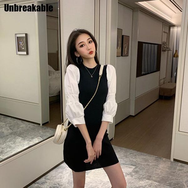casual dresses long puff sleeve dress women patchwork slim high-waist a-line bodycon mini-dresses girls elegant sweet vintage chic korean, Black;gray
casual dresses long puff sleeve dress women patchwork slim high-waist a-line bodycon mini-dresses girls elegant sweet vintage chic korean, Black;gray