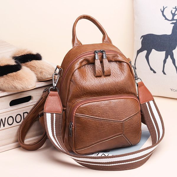 soft leather backpack women vintage small pu back pack female lightweight waterproof backbag ladies fashion womens bags 2020
soft leather backpack women vintage small pu back pack female lightweight waterproof backbag ladies fashion womens bags 2020