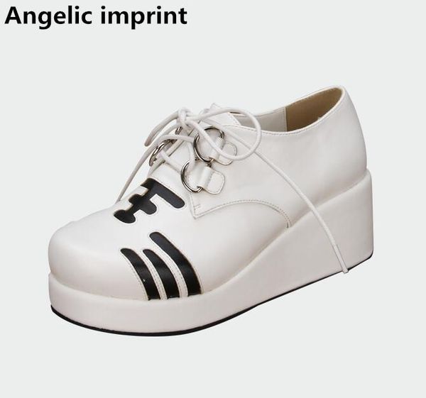 dress shoes angelic imprint woman mori girl lolita cosplay lady high heels wedges pumps women princess party 33-47 lace up, Black
dress shoes angelic imprint woman mori girl lolita cosplay lady high heels wedges pumps women princess party 33-47 lace up, Black
