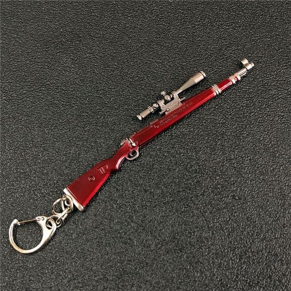 keychains game style kar98k model key chain toys gun keychain 98k ring for player children, Silver
keychains game style kar98k model key chain toys gun keychain 98k ring for player children, Silver