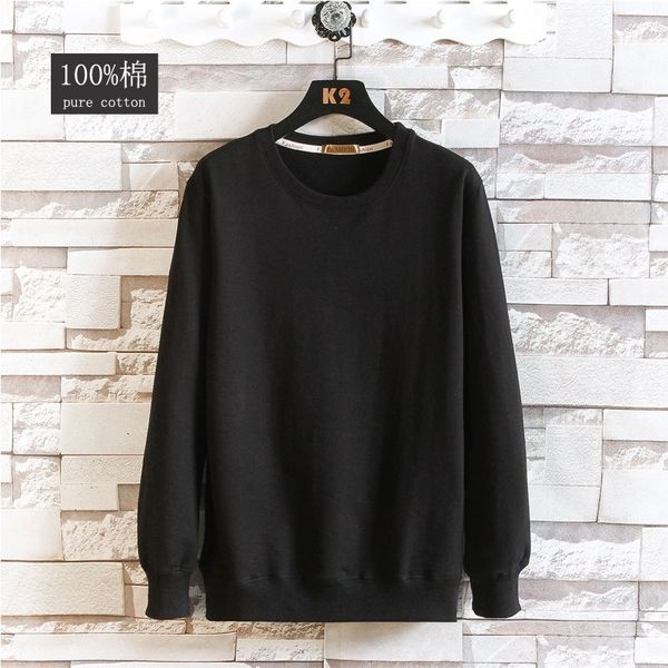 male age season cotton men round collar teenagers loose render unlined upper garment 201114, Black
male age season cotton men round collar teenagers loose render unlined upper garment 201114, Black