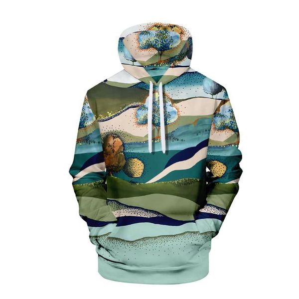 men's hoodies & sweatshirts 2021 product abstract landscape painting pattern trend casual 3d digital printing hooded, Black
men's hoodies & sweatshirts 2021 product abstract landscape painting pattern trend casual 3d digital printing hooded, Black