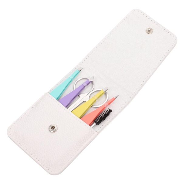 eyebrow tools & stencils 6pcs stainless steel tweezers slant pointed tip clip with storage bag
eyebrow tools & stencils 6pcs stainless steel tweezers slant pointed tip clip with storage bag