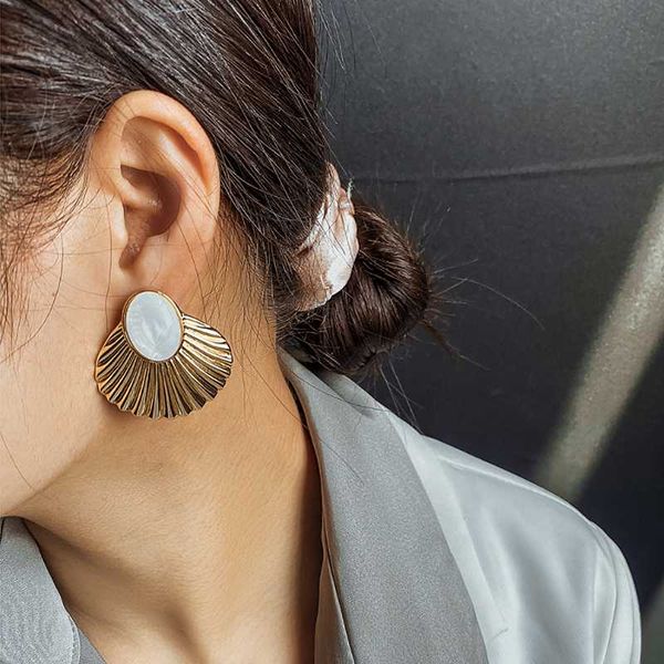 dangle & chandelier aensoa vintage irregular design metal shell shape pendant earrings gold color for women gifts party jewelry, Silver
dangle & chandelier aensoa vintage irregular design metal shell shape pendant earrings gold color for women gifts party jewelry, Silver