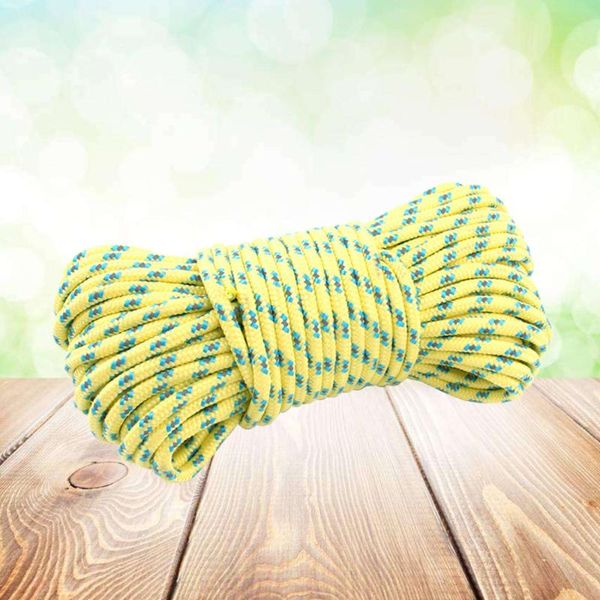 20m 5mm durable thickened reflective outdoor survival paracord parachute cord lanyard rope (yellow)
20m 5mm durable thickened reflective outdoor survival paracord parachute cord lanyard rope (yellow)