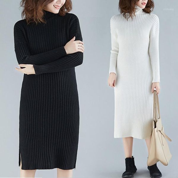 casual dresses turtleneck wrapped knitted dress women autumn winter solid sheath sweater knee-length bodycon long female, Black;gray
casual dresses turtleneck wrapped knitted dress women autumn winter solid sheath sweater knee-length bodycon long female, Black;gray
