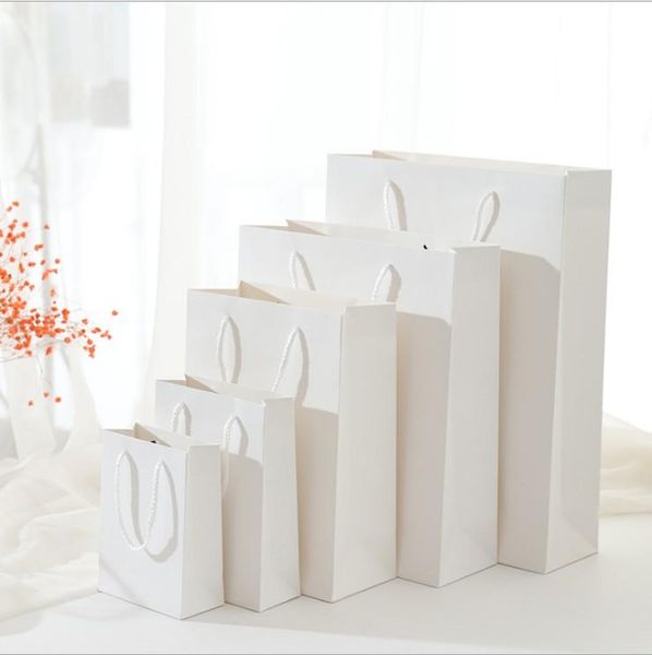 gift wrap 10 pcs/lot bags for clothes books packaging paper box kraft bag with handles high-end white
gift wrap 10 pcs/lot bags for clothes books packaging paper box kraft bag with handles high-end white