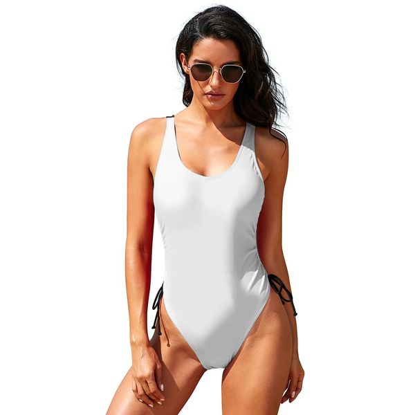 diy womens swimwear summer styles push up halter bathing suit women one piece swimsuit cover ups for swimwear women, White;black
diy womens swimwear summer styles push up halter bathing suit women one piece swimsuit cover ups for swimwear women, White;black