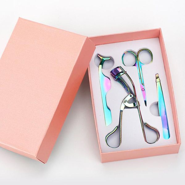 eyelash curler 4pcs rose gold eyelashes stainless steel makeup set eyebrow tweezers scissors false applicator
eyelash curler 4pcs rose gold eyelashes stainless steel makeup set eyebrow tweezers scissors false applicator