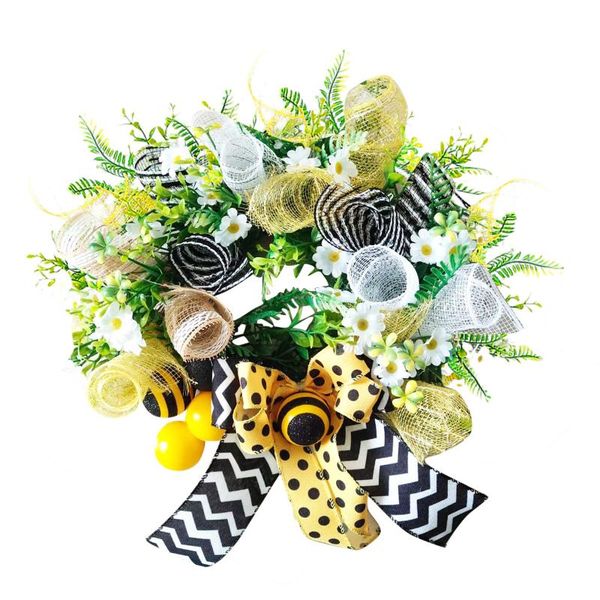 decorative flowers & wreaths simulation leaf bee sunflower wreath artificial garland hanging pendants wedding home decoration products gift
decorative flowers & wreaths simulation leaf bee sunflower wreath artificial garland hanging pendants wedding home decoration products gift