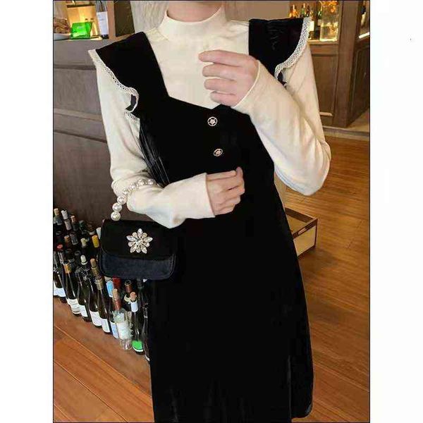 casual dresses gongtingfeng veet dr's winter thin long sleeve two-piece set age reducing temperament black skirt, Black;gray
casual dresses gongtingfeng veet dr's winter thin long sleeve two-piece set age reducing temperament black skirt, Black;gray