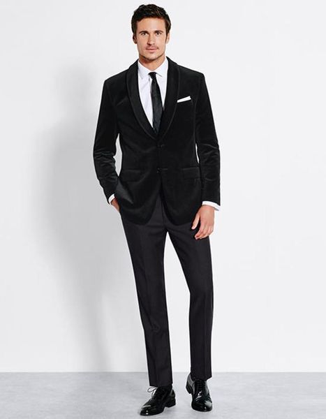 men's suits & blazers custom suit black shawl lapel two buttons groom pioneer 2 men (jacket + pants tie), White;black
men's suits & blazers custom suit black shawl lapel two buttons groom pioneer 2 men (jacket + pants tie), White;black