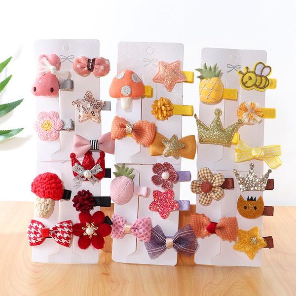 5pcs hair clip set girl cute canvas hair bands accessories bow flower fruit headwear hairpins cartoon hairpin headdress, Slivery;white
5pcs hair clip set girl cute canvas hair bands accessories bow flower fruit headwear hairpins cartoon hairpin headdress, Slivery;white